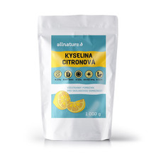 Allnature Kyselina citronová 1 000 g